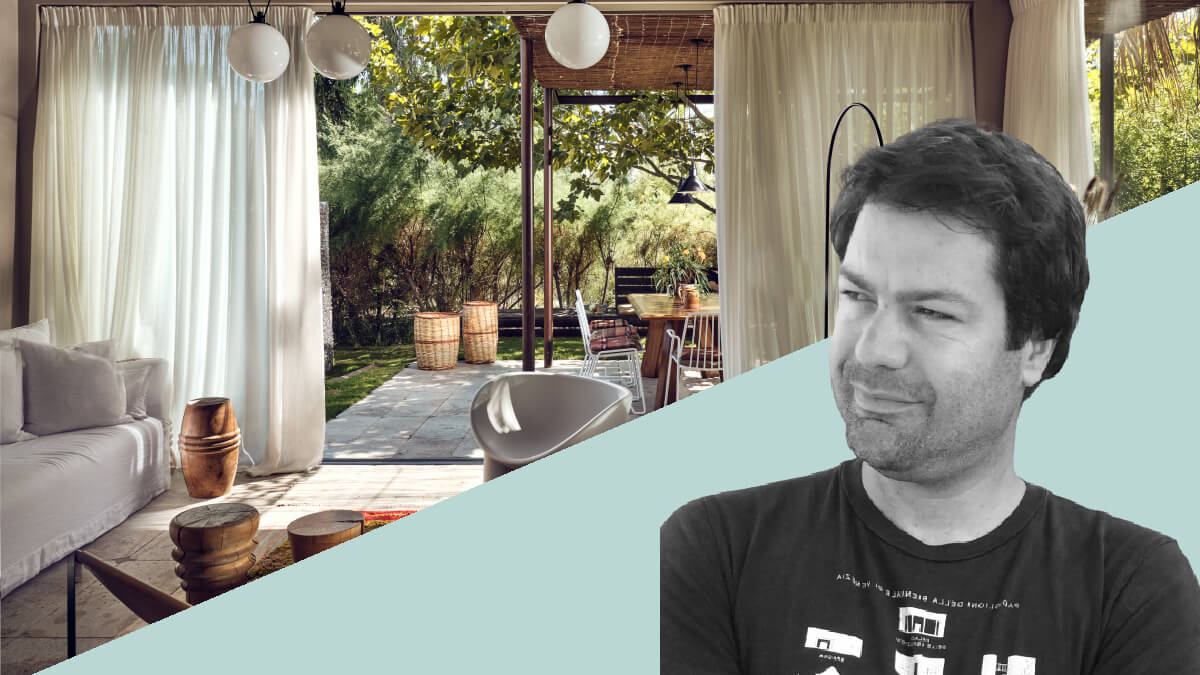 Γιώργος Αναγνωστέλλης (agarch+ architects): “Η ανάμειξη των τοπικών υλικών με τη σύγχρονη αισθητική και ο συνδυασμός των παραδοσιακών υφών και  των αρχιτεκτονικών στοιχείων αποτελούν βασικά συστατικά του σχεδιασμού της Herbs Villa”
